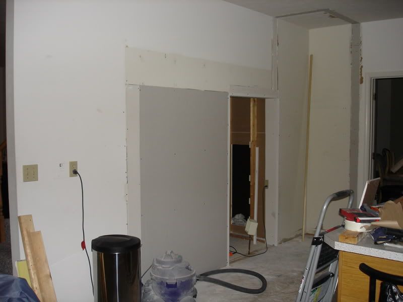 Do you have a fridge recessed into the wall?