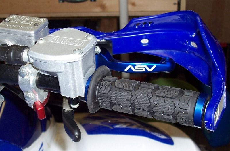 ASV F3 Lever Install and Parking Brake Relocation Yamaha Raptor Forum