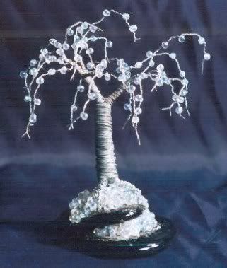 beaded tree