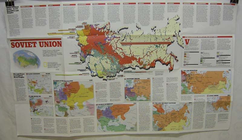 map of ussr before 1990. Soviet Union - March 1990
