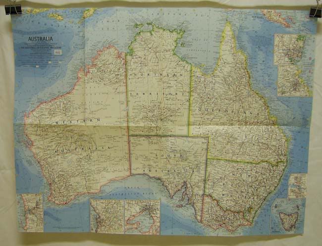 Maps of Australia and Surrounding Islands
