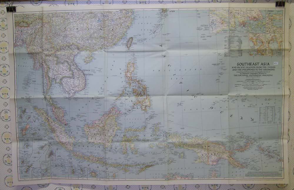  (41.5"x28") Published during the second world war, this world war 2 map 