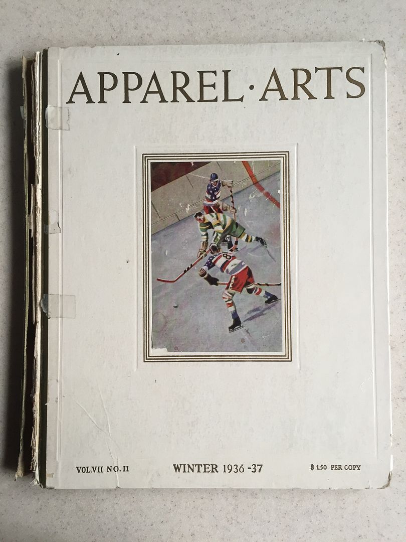 Vintage Apparel Arts magazine Winter 19361937 issue eBay