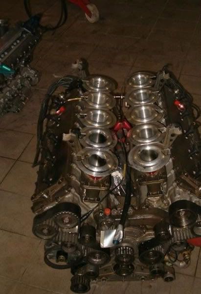 Engine 10 cylinder Imsa Alfa Romeo