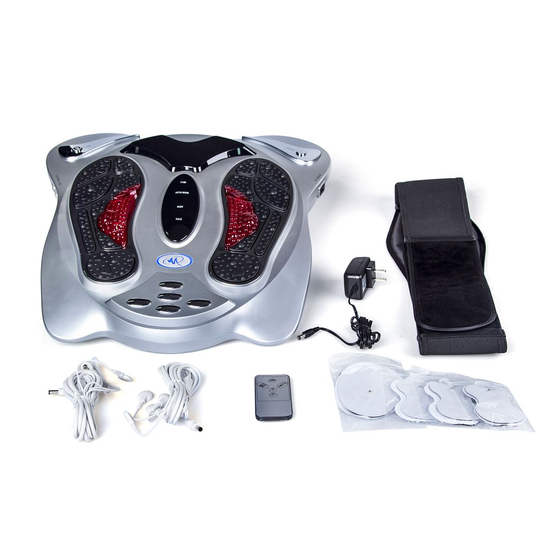 Electronic Pulse Foot Body Massager with Reflexology Tens Infrared
