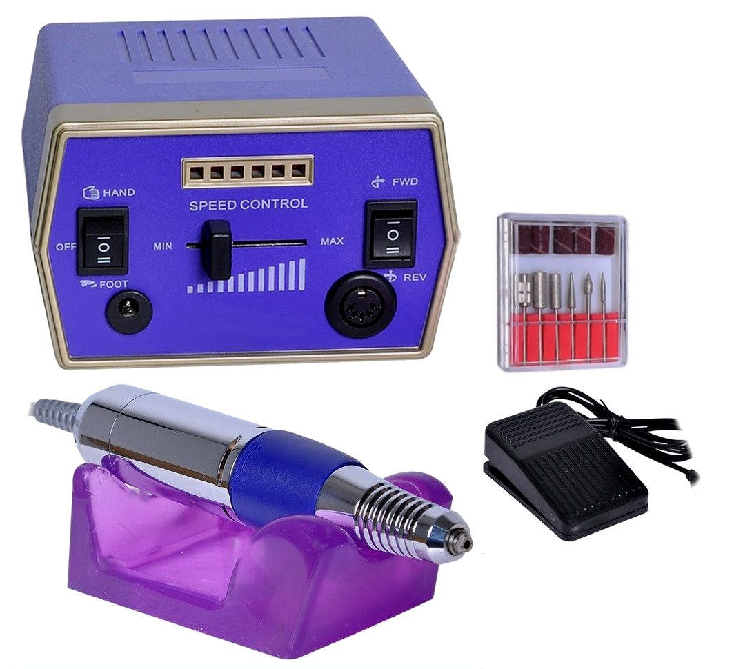 New Pro Nails Salon Manicure Electric Nail Drill File Machine Kits nm01