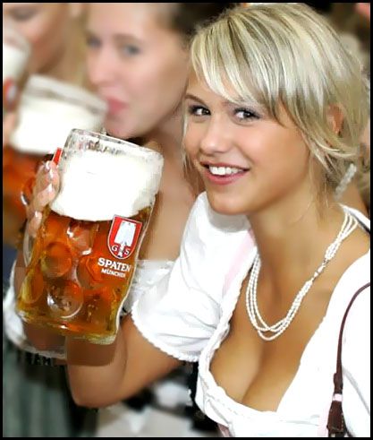 beer girl 01 Pictures, Images and Photos