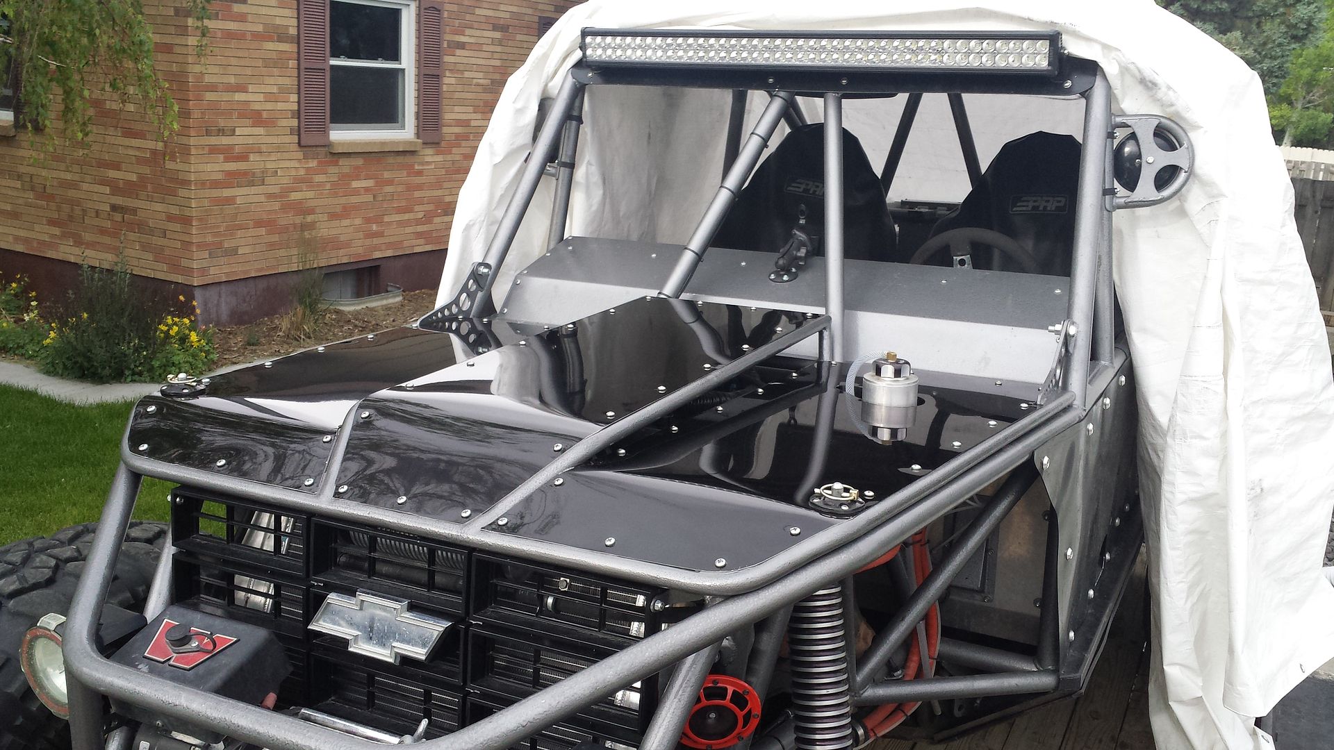 homemade/ fabricated hoods Pirate 4x4