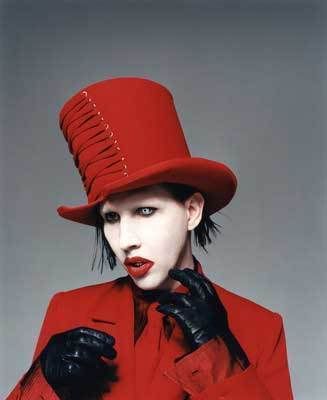 rose mcgowan and marilyn manson. pictures Marilyn Manson