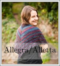 Allegra / Alletta Shawl Pattern Set