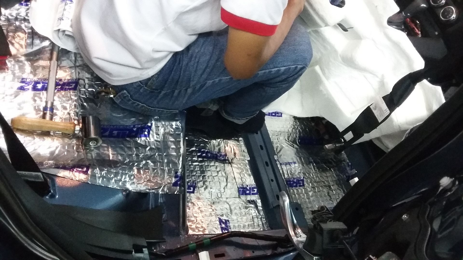 Dán cách âm chống ồn triệt để xe honda crv 2015 cam kết an toàn - 4