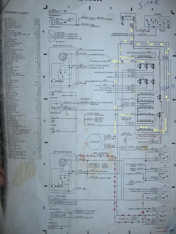 1991 Nissan 240sx wiring diagram #3