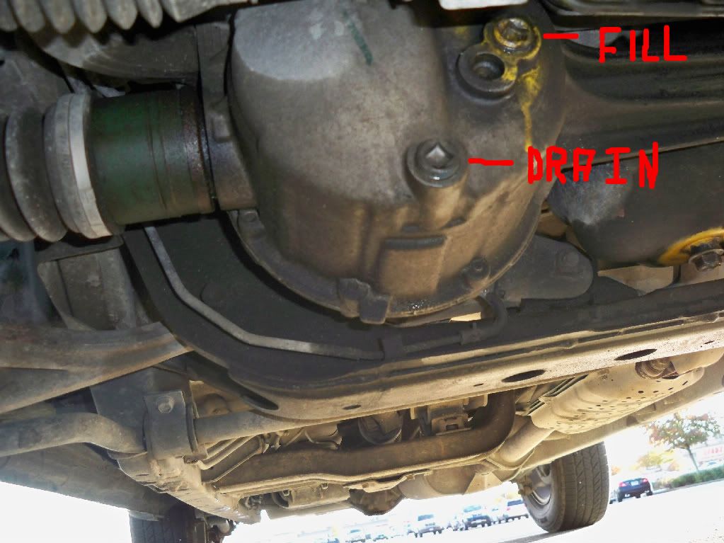 2003 tracker: Front and Rear Differential and Transfer case oil change 2003 Chevy Tracker Transmission Fluid Type