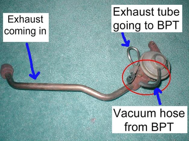 Nissan 240sx egr valve cleaning #6