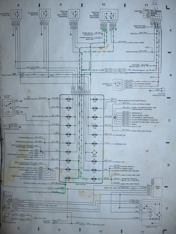 1991 Nissan 240sx radio wiring diagram #3