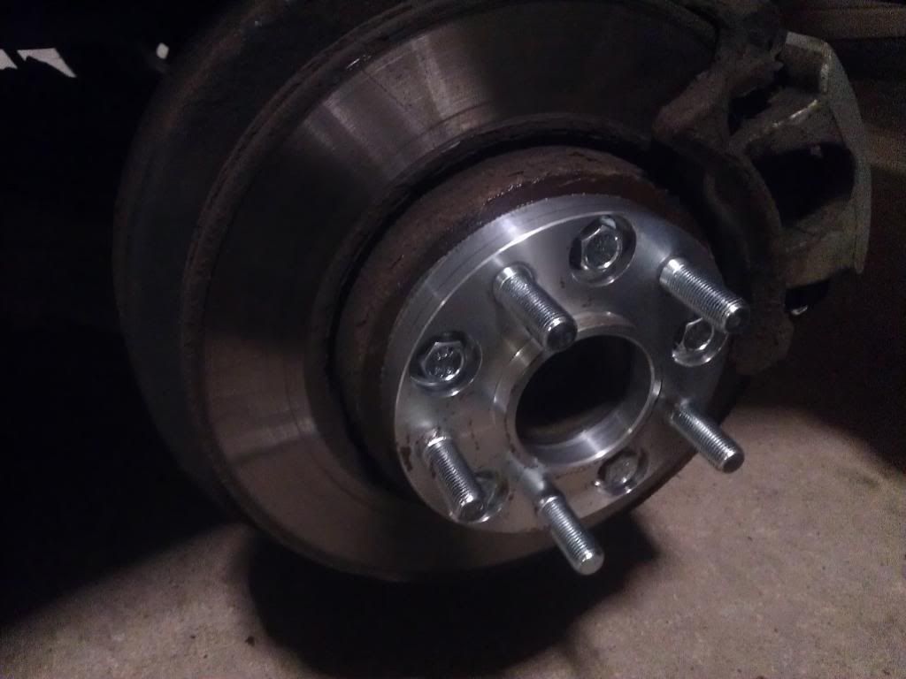 Just fitted my winter Land Rover Mondial wheels and new 20mm spacers