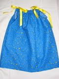 Pillowcase Dress-Stars on blue