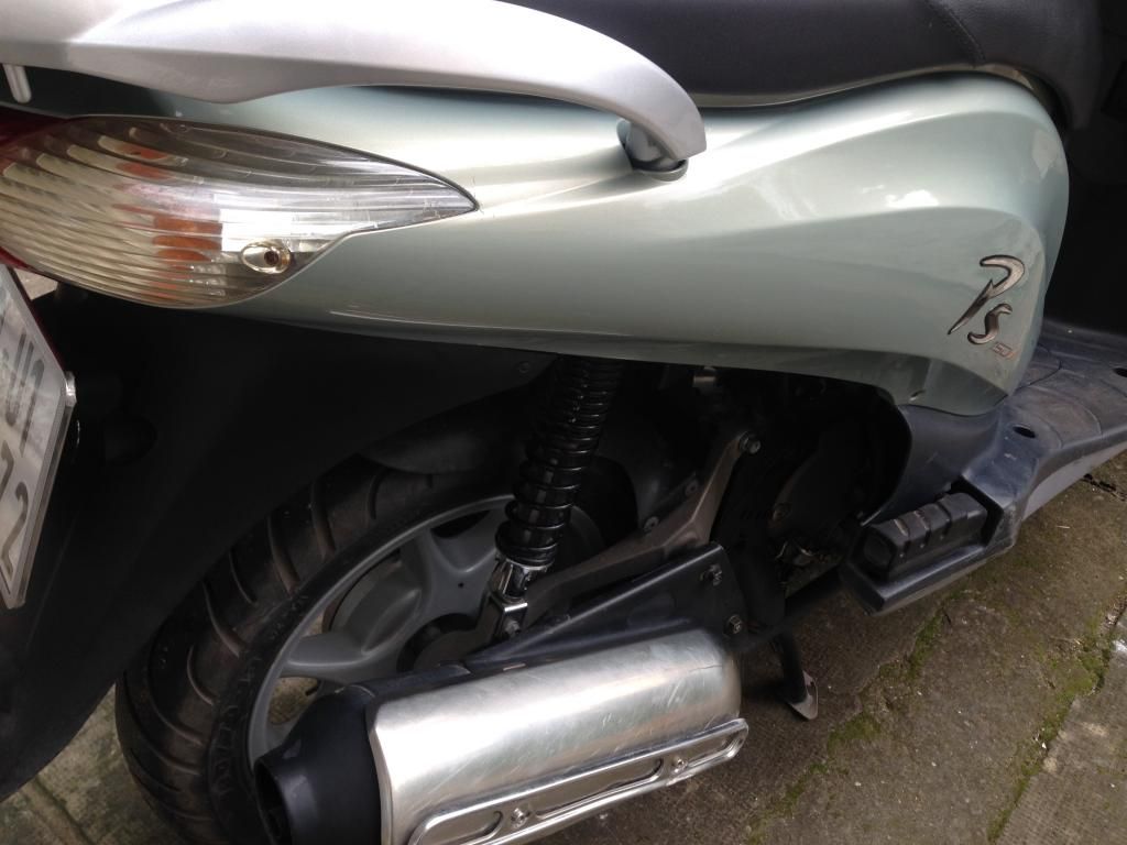 Honda PSI 150 đời 2008, màu xanh cốm , 100% chưa bung đầu , zin toàn bộ.. có hình - 5