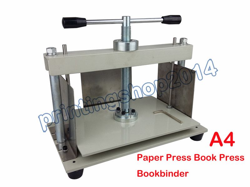 A4 Steel Bookbinder Press Screw Bookbinding Papermaking Book Press eBay