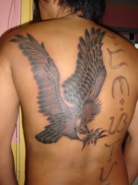 Philippine Eagle tattoo Image