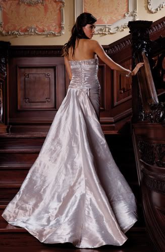 Essense Couture collection Italian Metallic Gown