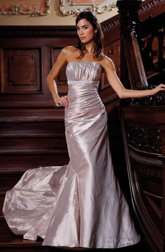 Metallic Prom Dress Gowns