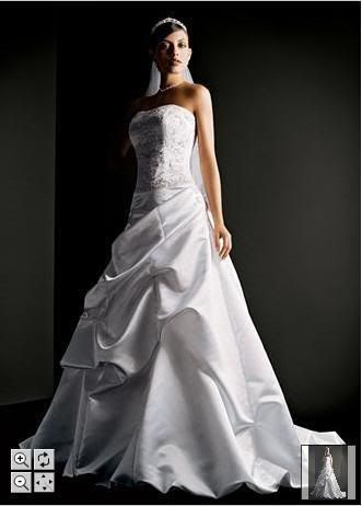 satin ball gown, wedding gown dress 2010