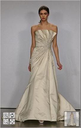 Platinum Wedding Dress Style
