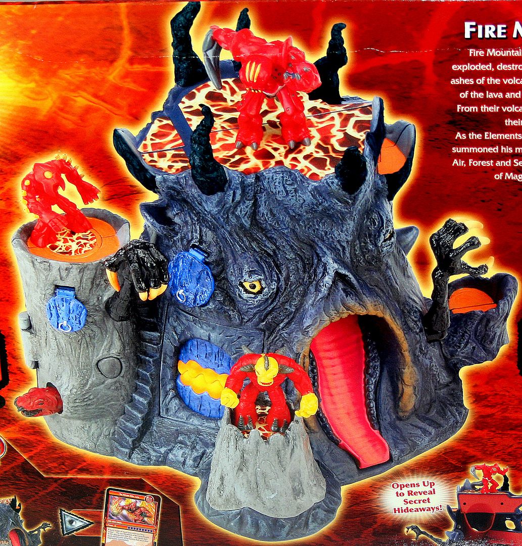 gormiti fire mountain playset