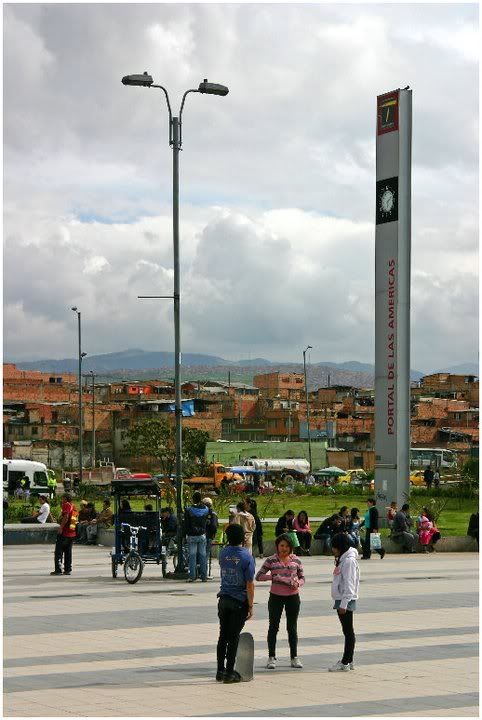 17_OutsidePortaldelasAmericasTransMileniostationonthewestsideofBogota.jpg