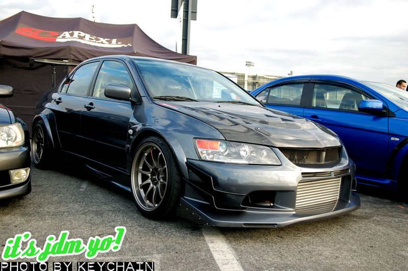 Evo 8/9 Fender flare and tire questions EvolutionM Mitsubishi