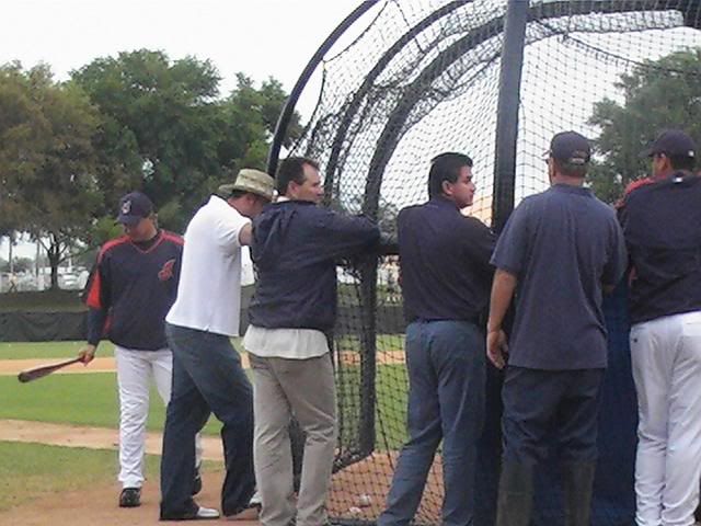 Mirabelli, Diaz and company scout Orlando Petit