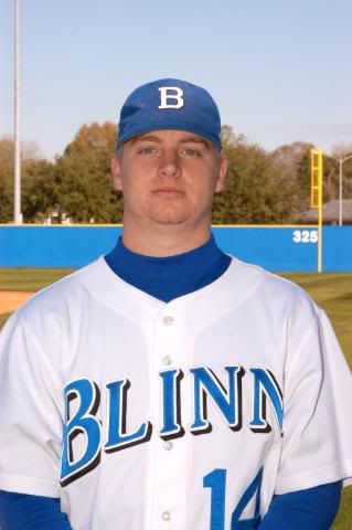 Ryan Miller - Photo courtesy of Blinn Athletic Dept