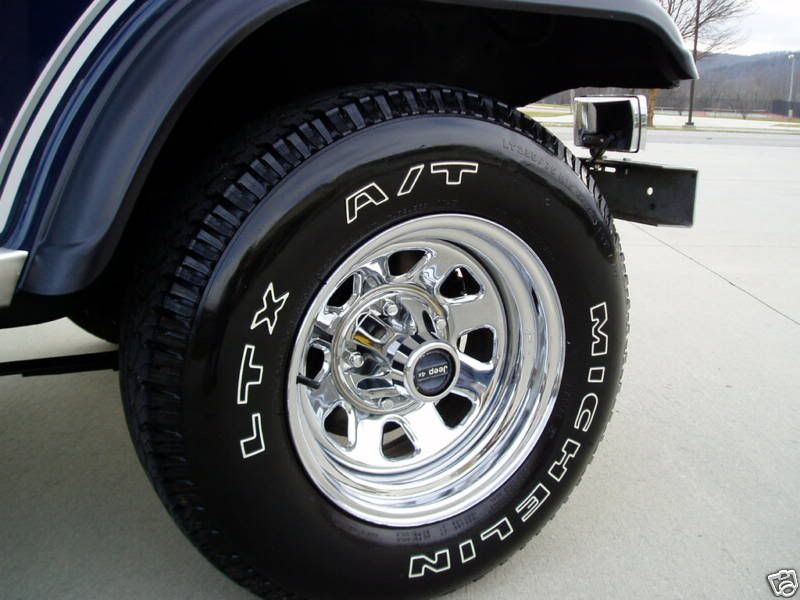 Chrome wagon wheels jeep #5
