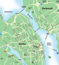 Halifax harbour - bedford basin