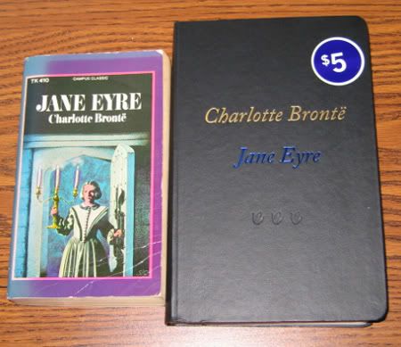 compare Jane Eyre copies