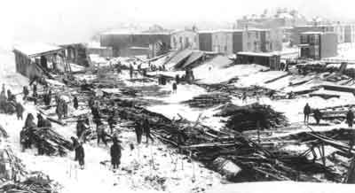 Halifax after explosion