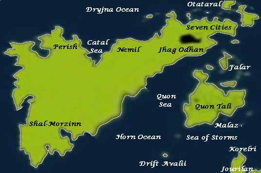 World Map Of Oceans And Seas. Malazan World Map - Ultimate