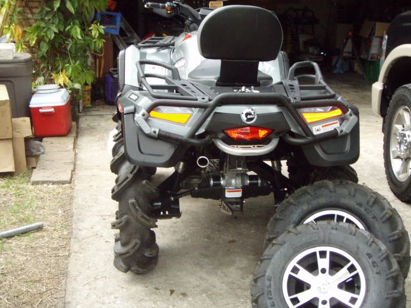 2009 Can Am Outlander 800 Weight Loss