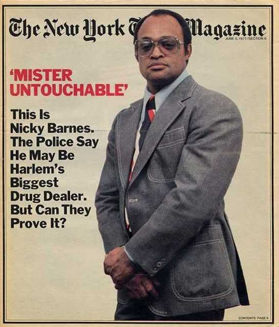 nicky barnes new york times magazine. pin Leroy #39;Nicky#39; Barnes.