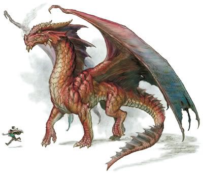 Young Red Dragon