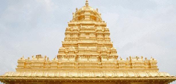vellore golden temple images. south india golden temple