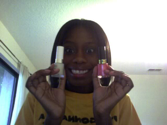 hot pink eyeliner. Cute hot Pink hair bow