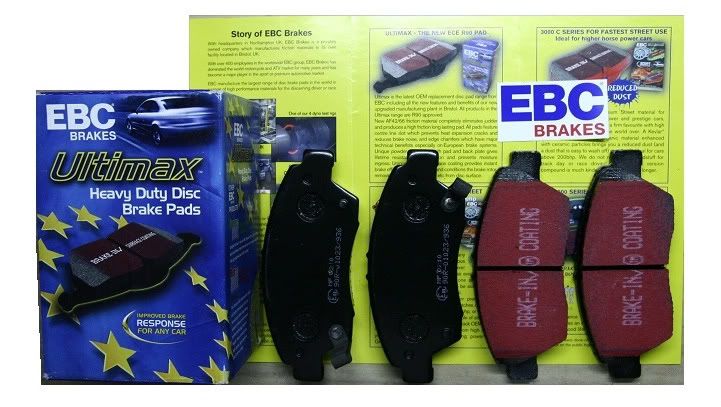 EBC Brakes ผ้า-จานเบรคตรงรุ่น สมรรถนะสูง **มีผ้า DC5, Spoon, S2000 และเบรคแต่งหลายรุ่นด้วย