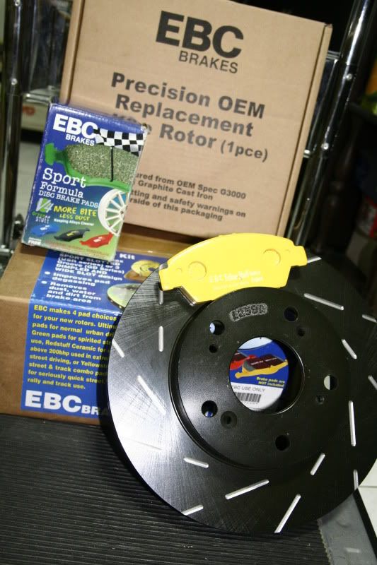 EBC Brakes ผ้า-จานเบรคตรงรุ่น สมรรถนะสูง **มีผ้า DC5, Spoon, S2000 และเบรคแต่งหลายรุ่นด้วย