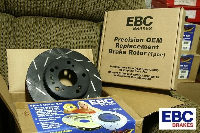 EBC Brakes ผ้า-จานเบรคตรงรุ่น สมรรถนะสูง **มีผ้า DC5, Spoon, S2000 และเบรคแต่งหลายรุ่นด้วย
