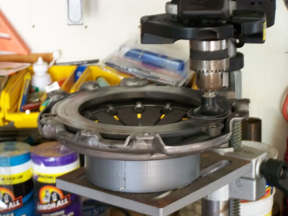 Ghetto resurfacing a pressure plate Honda / Acura K20a K24a Engine Forum