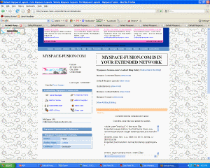 Default Myspace Layouts