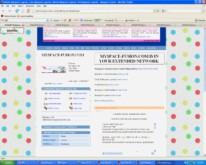 Default Myspace Layouts