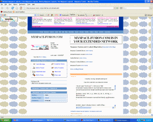 Default Myspace Layouts